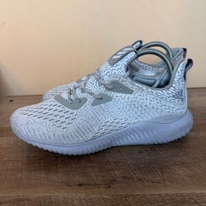 Adidas Alphabounce BW1132 White & Gray Shoes women’s size 8